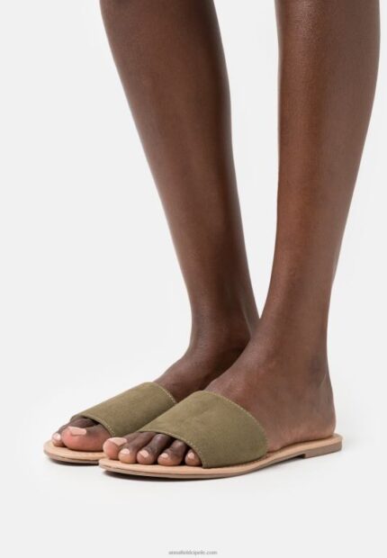 žene 2 paketa mules kaki/zlatna Anna Field 20N841866