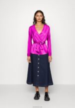 žene bluza ljubičasta Anna Field 20N84694 - Slika 2