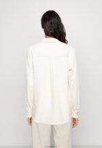 žene bluza od mješavine lana bluza s gumbima bež Anna Field 20N84680 - Slika 3