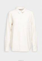žene bluza od mješavine lana bluza s gumbima bež Anna Field 20N84680 - Slika 4