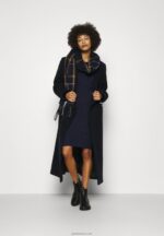 žene crew ausschnitt ripp top bodycon mini strickkleid pomaknuta haljina tamnoplava Anna Field 20N84205 - Slika 2