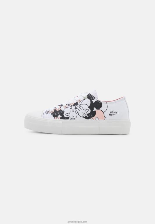 žene disney mickey mouse love tenisice bijele/crne Anna Field 20N841174 - Slika 2