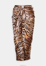 žene geo print sarong 917 višebojna omotana suknja u više boja Anna Field 20N84812 - Slika 5