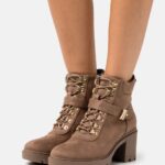žene gležnjače na vezanje taupe Anna Field 20N841907