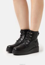 žene gležnjače na wedge crne Anna Field 20N842035