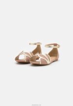 žene kožne peeptoe baletne cipele svijetloružičaste Anna Field 20N842109 - Slika 3