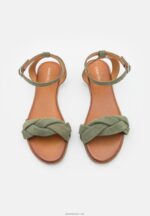 žene kožne sandale kaki boje Anna Field 20N841387 - Slika 6