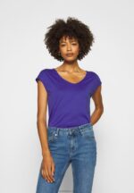 žene osnovna majica klematis plava Anna Field 20N84348