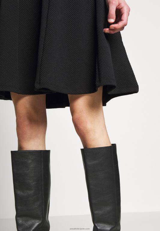 žene osnovna mini suknja a kroja mini suknja crna Anna Field 20N84791 - Slika 5