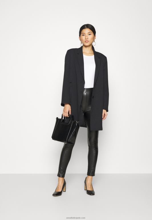 žene Paket od 3 komada majice s dugim rukavima crne/bijele/svjetlosive s šarama Anna Field 20N84543 - Slika 1