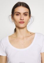 žene Paket od 3 osnovna majica kratkih rukava bijela/teget/svijetlo siva melanž Anna Field 20N84271 - Slika 7