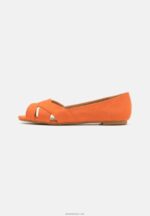 žene peeptoe baletne cipele narančaste Anna Field 20N842153 - Slika 2