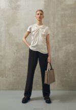 žene print t-shirt off white Anna Field 20N84346 - Slika 3