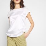 žene print t-shirt prljavo bijela Anna Field 20N84260