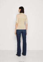 žene print t-shirt sand Anna Field 20N84281 - Slika 3