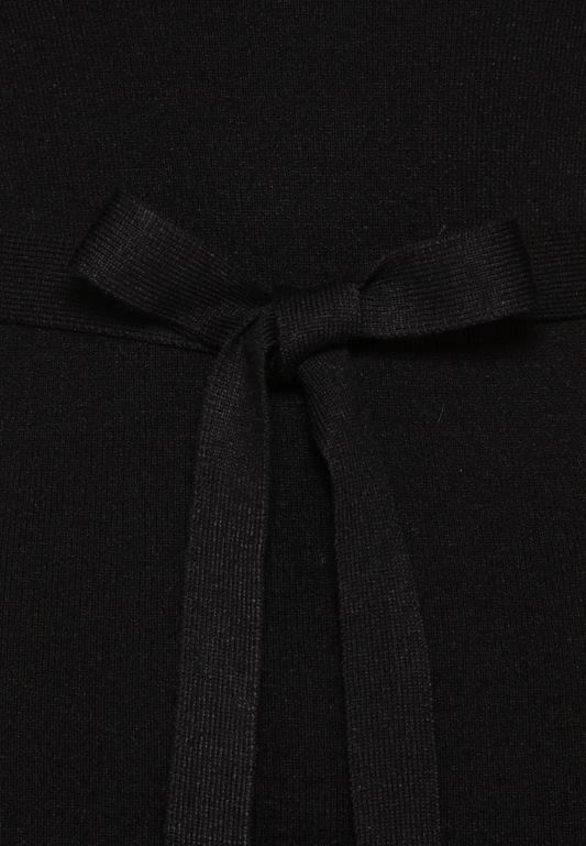 žene rollkragen ripp mini strickkleid mit grtel džemper haljina crna Anna Field 20N84234 - Slika 3
