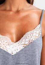 žene set pidžama set prljavo bijela/tamnoplava Anna Field 20N841060 - Slika 5