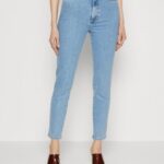 žene slim fit traperice svijetloplavi traper Anna Field 20N84663
