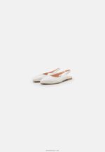 žene slingback baletne cipele bijele Anna Field 20N842181 - Slika 3