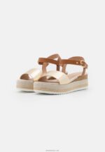 žene udobnost espadrile zlatne Anna Field 20N841456 - Slika 3