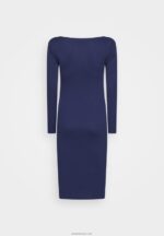 žene v ausschnitt tamnoplava midi strickkleid pomaknuta haljina uz tijelo Anna Field 20N84214 - Slika 2
