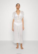 žene vezeni cover up 802 crni dodatak za plažu 001 bijeli Anna Field 20N84741