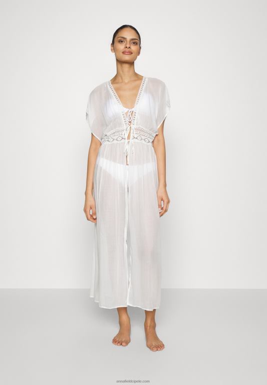 žene vezeni cover up 802 crni dodatak za plažu 001 bijeli Anna Field 20N84741 - Slika 1