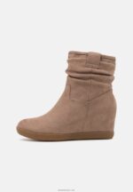 žene zimske čizme gležnjače na klin taupe Anna Field 20N842063 - Slika 2
